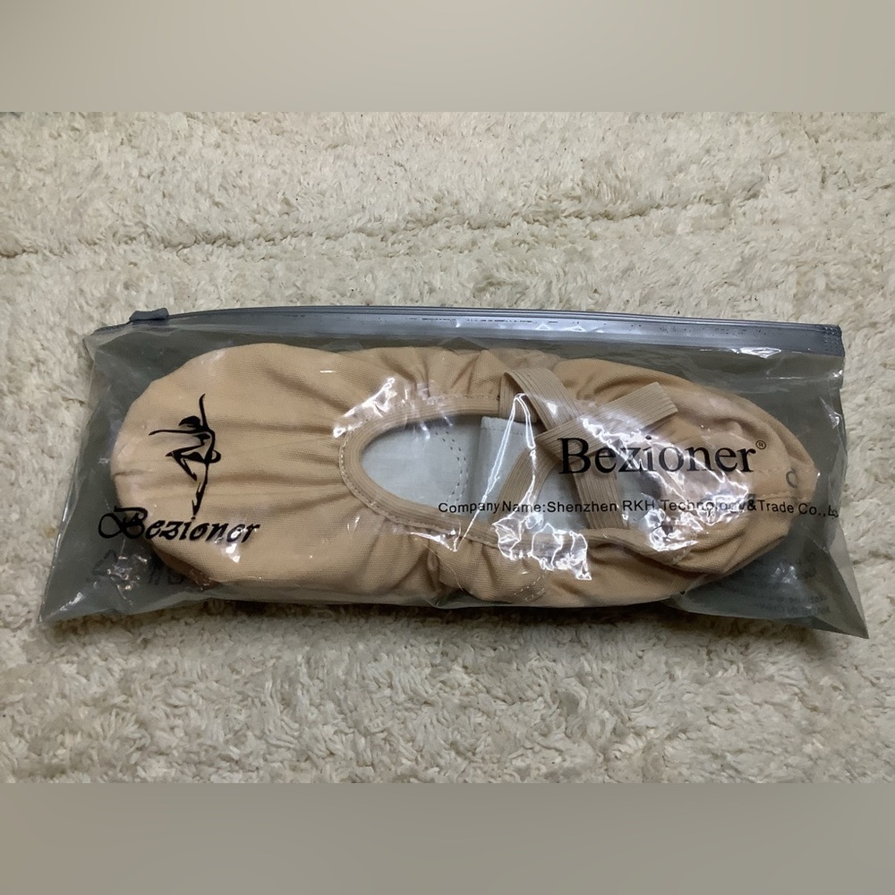 Bezioner Girls Canvas Ballet Shoes